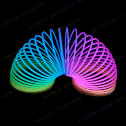 Muelle Spring Pro Rainbow Twist UV 10 x 10.4 cm - SpringBenders Slinky Ondamanía  ▷ Comprar en 441Malabares