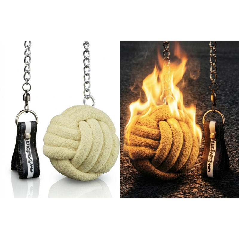 Cariocas de FUEGO Monkey Fist - Par ▷ Comprar en 441 Malabares
