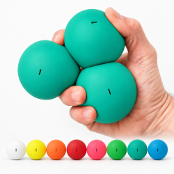Pack 3 x Pelota BBX 68mm 130g - Cubierta ultrafina completamente rellena de semillas de mijo - Play Juggling ▷ Comprar en