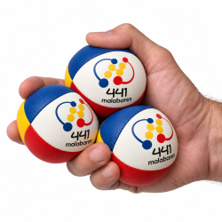 Set 3 Pelotas de malabares 68mm - 441 ▷ Comprar en 441 Malabares