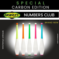 Numbers Club de Carbono con mango fino Henrys ▷ Comprar en 441Malabares