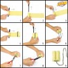 Explicacion por pasos de cómo cambiar el kevlar en las Cariocas de fuego Poseidon 70 mm