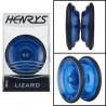 Yo-Yo LIZARD (AXYS) de Henrys - Azul vista frontal, lateral y oblícua