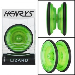 Yo-Yo LIZARD (AXYS) de Henrys - Verde vista frontal, lateral y oblícua