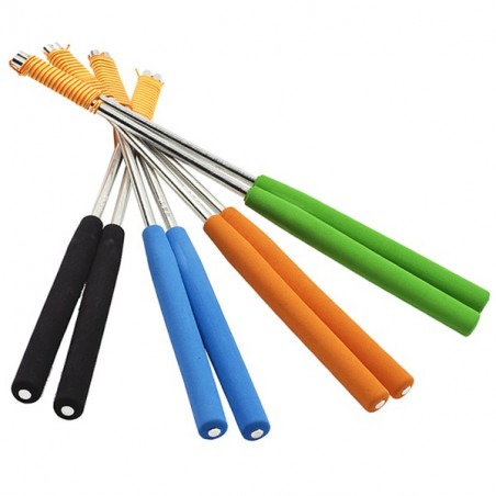 Palos de control de colores de aluminio para diábolo Henrys - 1