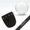 Bola acrílica de Rolling 70mm con bolsa protectora