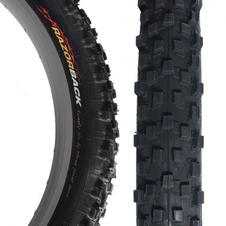 Cubierta Duro Razorback 24" x 3.0 - 3