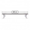 X-Pole A-Frame Extended Top Bar 2000mm - 1
