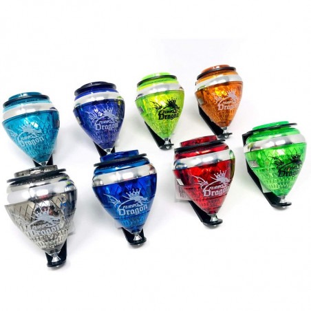 Trompos Cometa Iron Silver Trompos Dragon Peonza Turbo Dragon