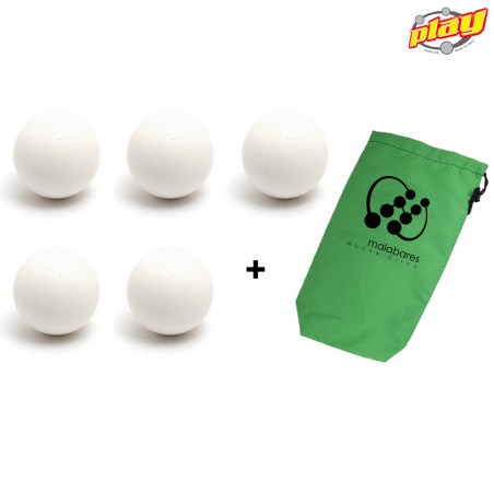 PACK REBOTE - 5 x Pelota de Rebote G-FORCE 65mm 155gr + Bolsa 441 - 1