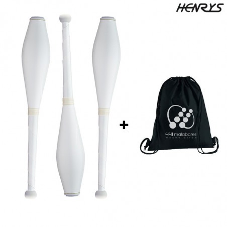 PACK PIROUETTE - 3 MazaS PIROUETTE TRAINING Full White de Henrys + Mochila 441 - 1