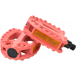 Pedales standard plástico - Rojo