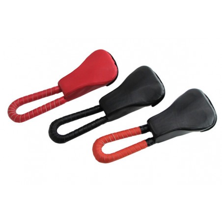 Sillín HANDLE SADDLE-M MUNI- TRACK RACE WIDE CUSHION, LOOP-LEATHER - 1