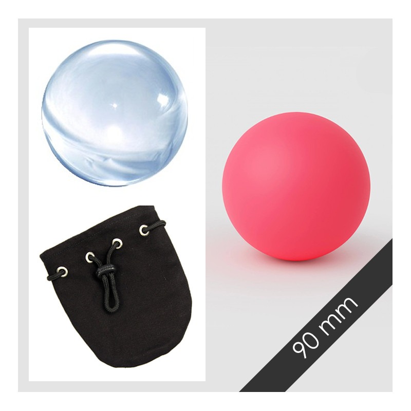 PACK CONTACT 90 - Pelota escena 90mm + Pelota Acrílica 90mm + Bolsa - 7