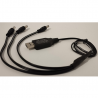 Cargador X3 USB KOSMOS - 2