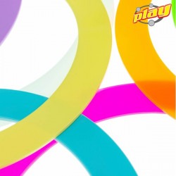 Aros de malabares ESTÁNDAR 32cm Play Juggling  superpuestos