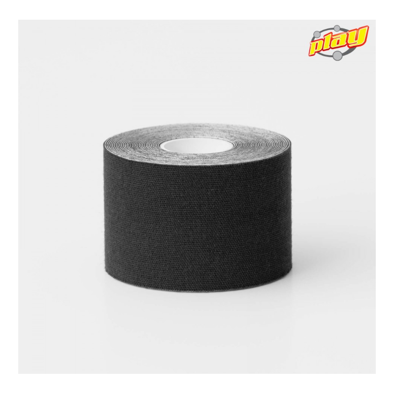 Cinta adhesiva flexible para trapecio - 50 mm x 5m Negro