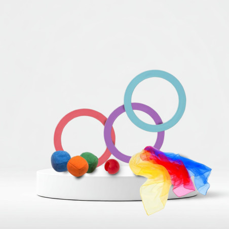 Combo Malabares Formas Colores y Texturas - De 2 a 5 años