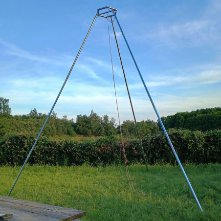 Estructura trípode aéreos - Hexagon 7 ▷ Comprar en 441Malabares