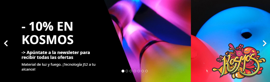 Descuento del 10% en productos de KOSMOS MALABARES con el código BLACKJUGGLING